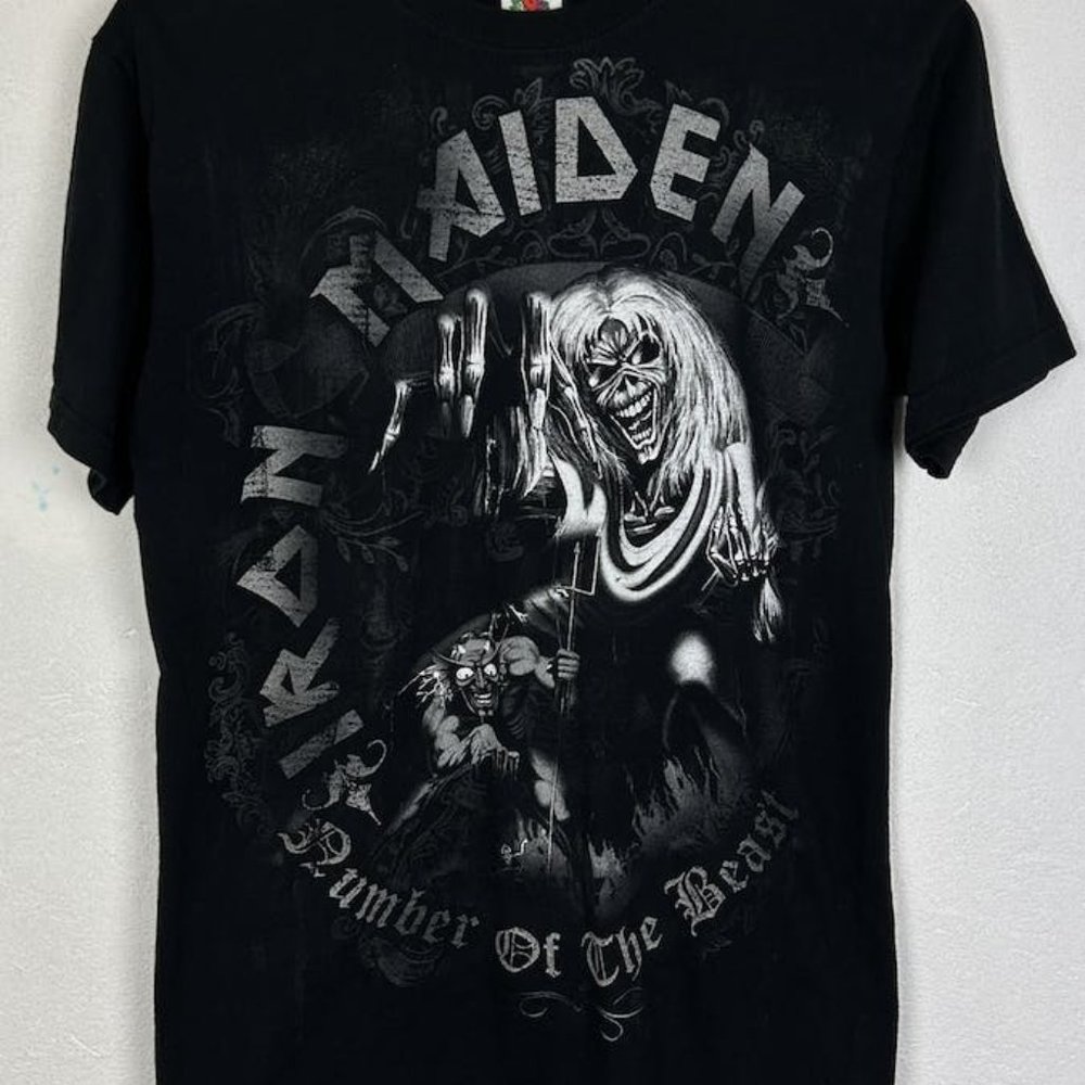 Vintage Iron Maiden 2013 Number Of The Beast T-shirt